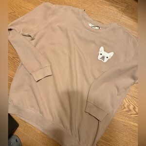 Pupsentials Tan Sweatshirt